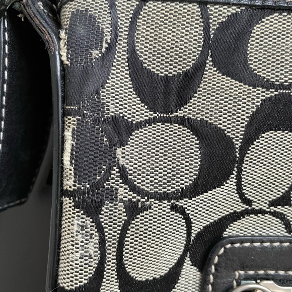 Coach Signature Handbag F0K-9362 plus wallet - Picture 5 of 8